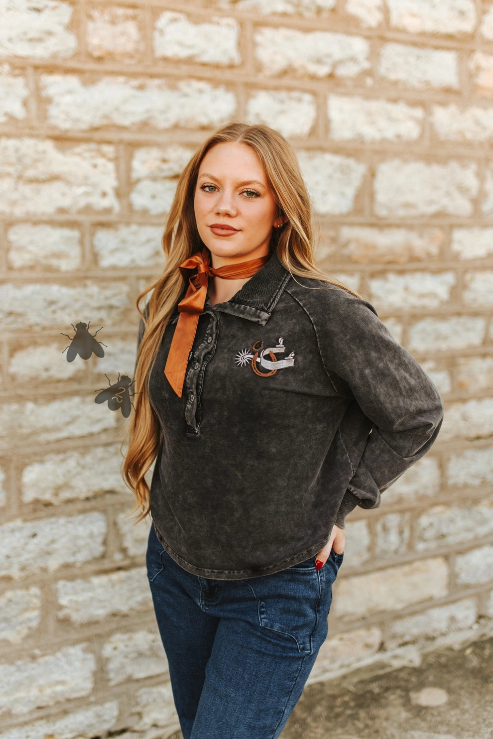 Rowel Em Up Pullover