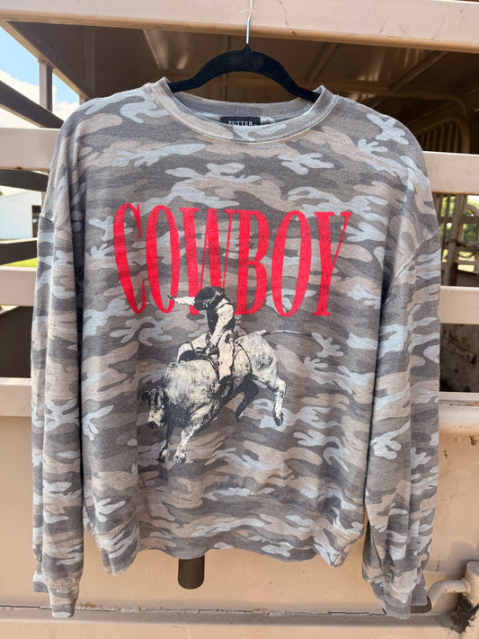 Cowboy Up Pullover